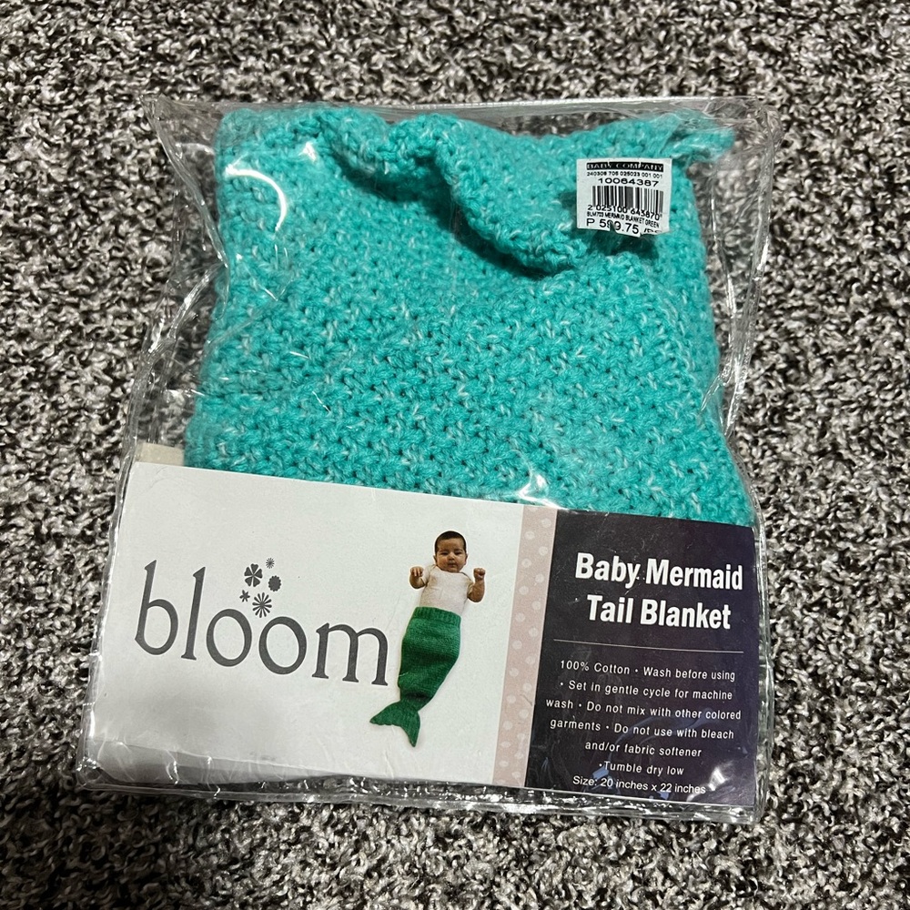 Baby Mermaid Blanket